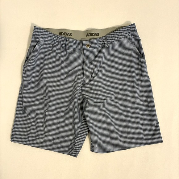 adidas Other - Adidas Ultimate365 Golf Shorts Mens Size 38 Comfort Waist Check Logo Performance